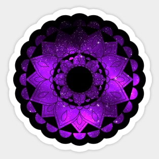 Purple Mandala Sticker